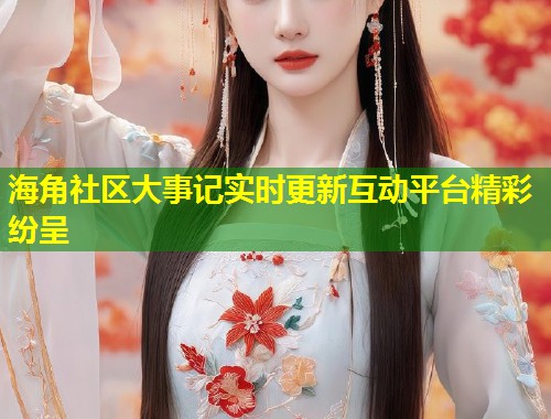 海角社区大事记实时更新互动平台精彩纷呈  第2张