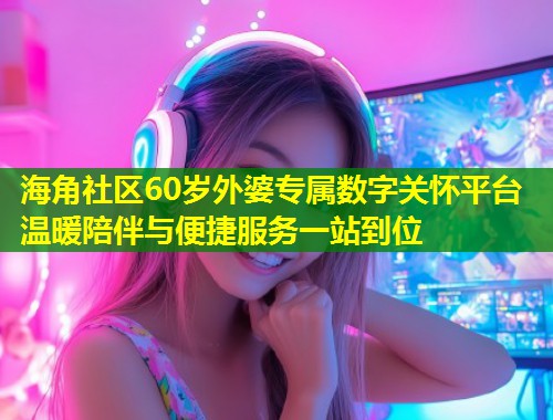 海角社区60岁外婆专属数字关怀平台 温暖陪伴与便捷服务一站到位  第1张